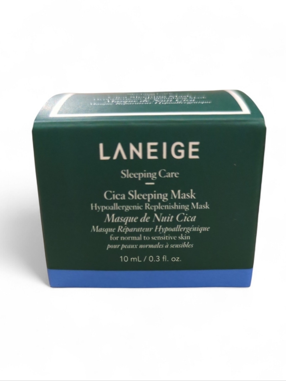 NIB LANEIGE Cica Sleeping Mask - Travel Size .3 Fl Oz